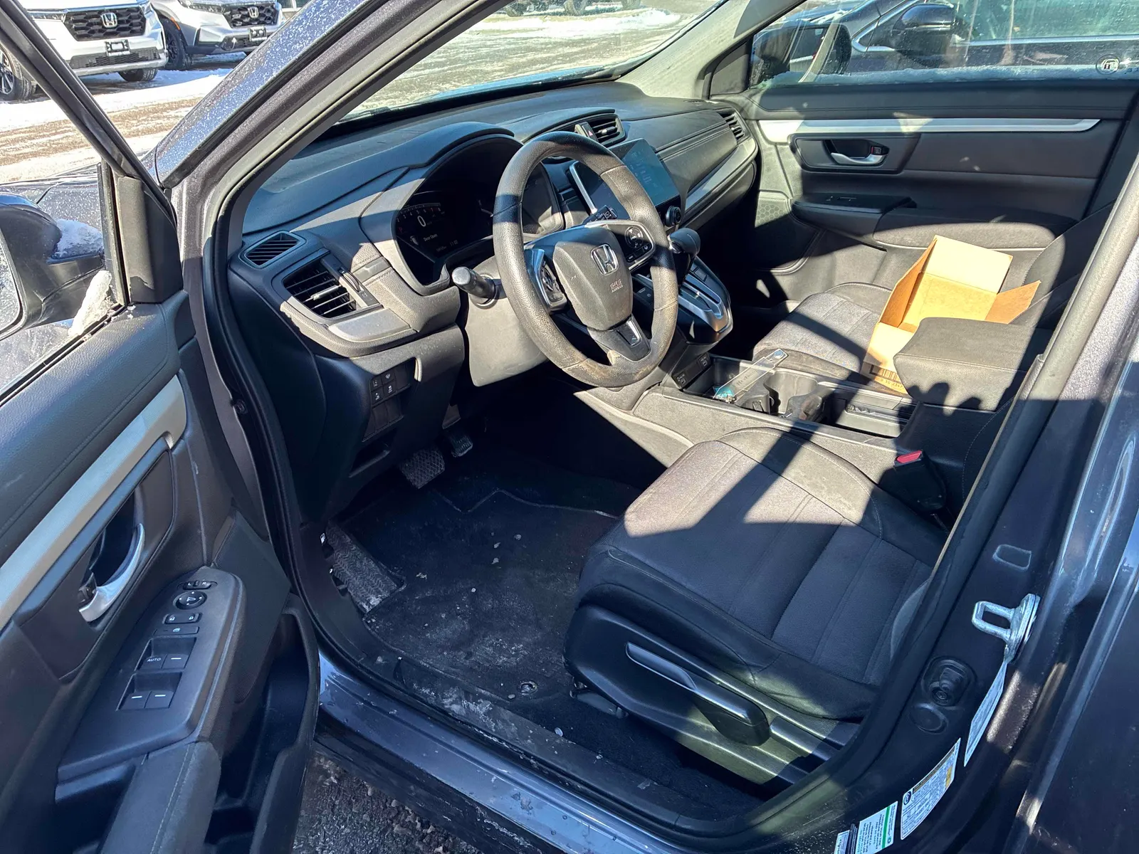 Interior driver side