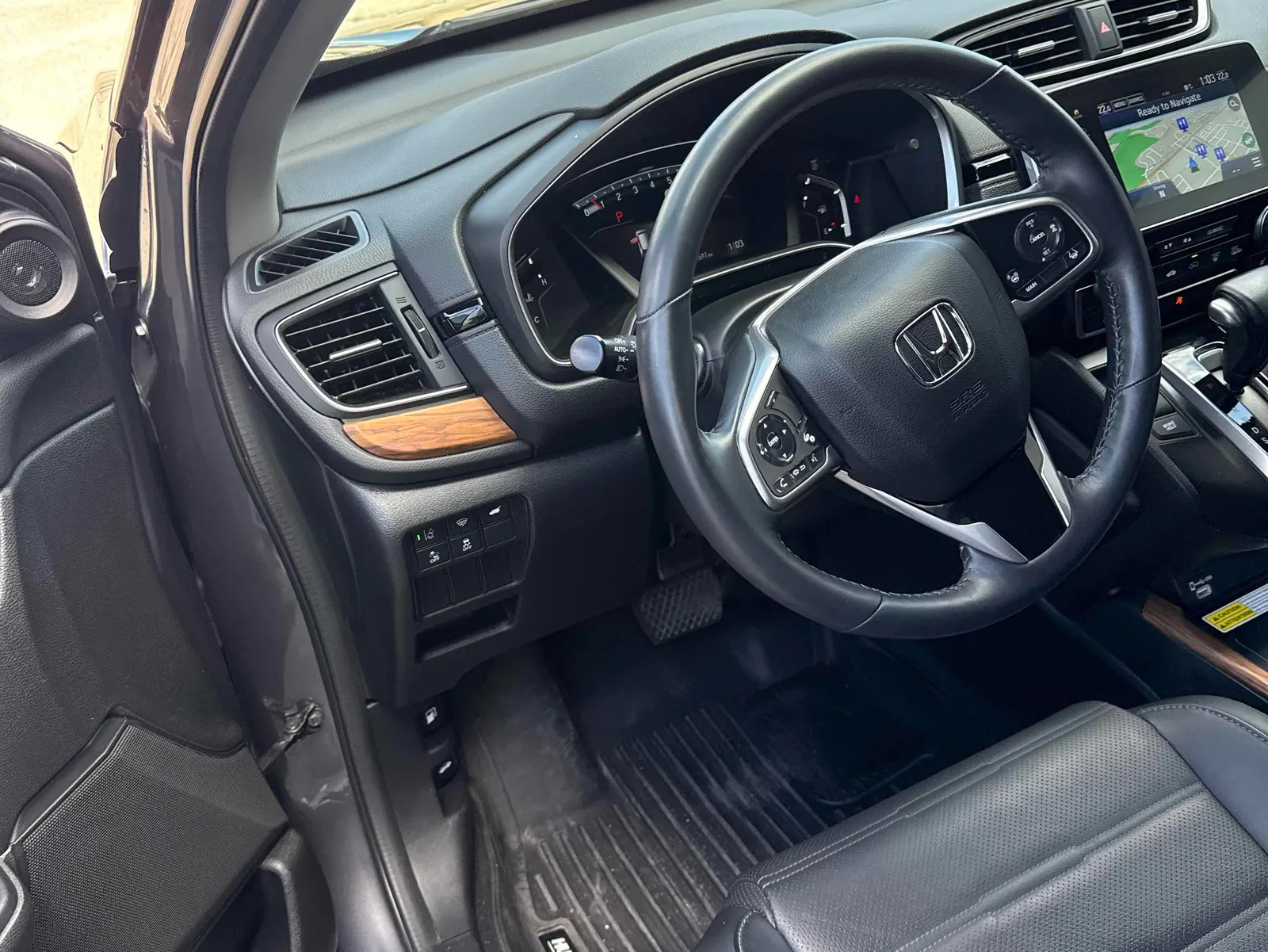 Interior driver side