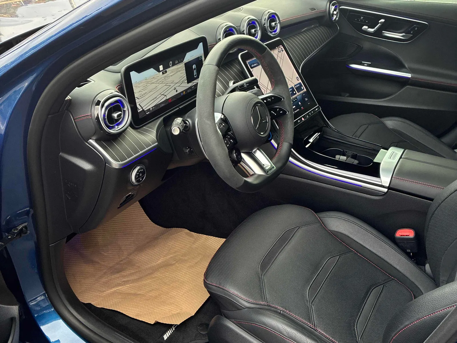 Interior driver side