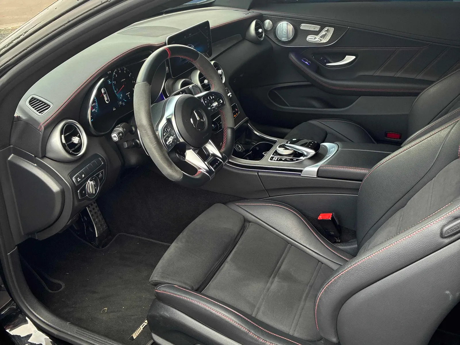 Interior driver side