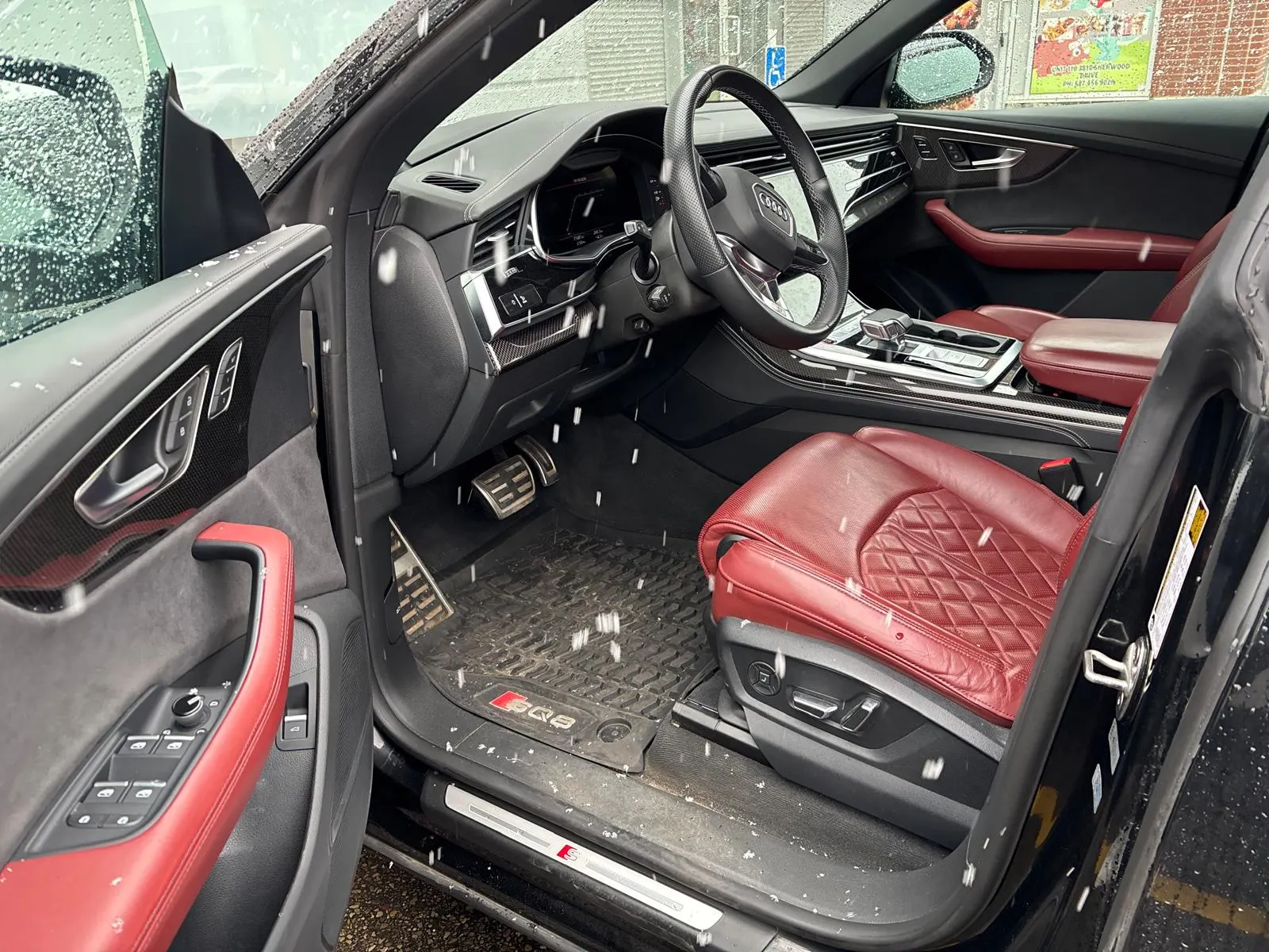 Interior driver side