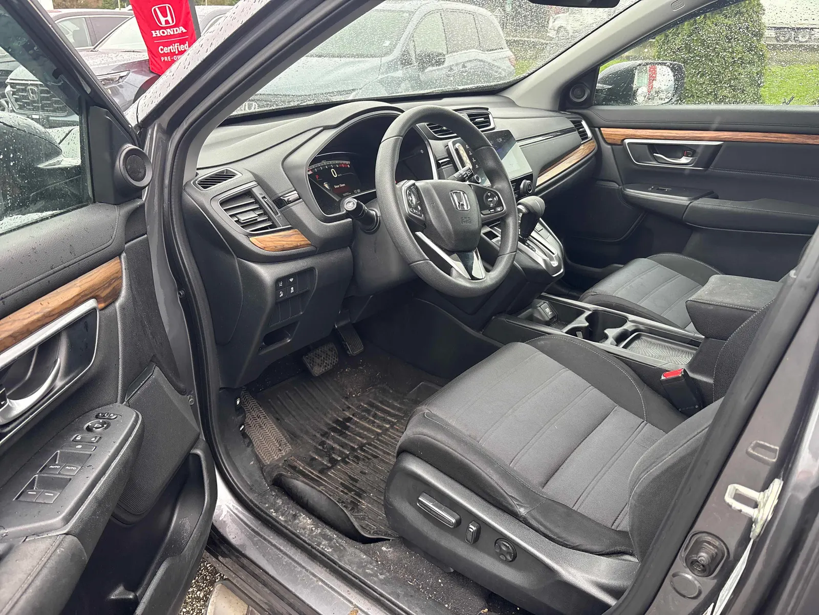 Interior driver side