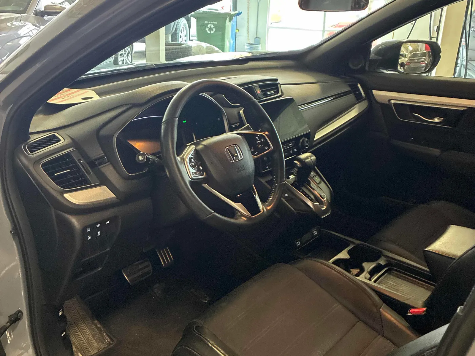 Interior driver side