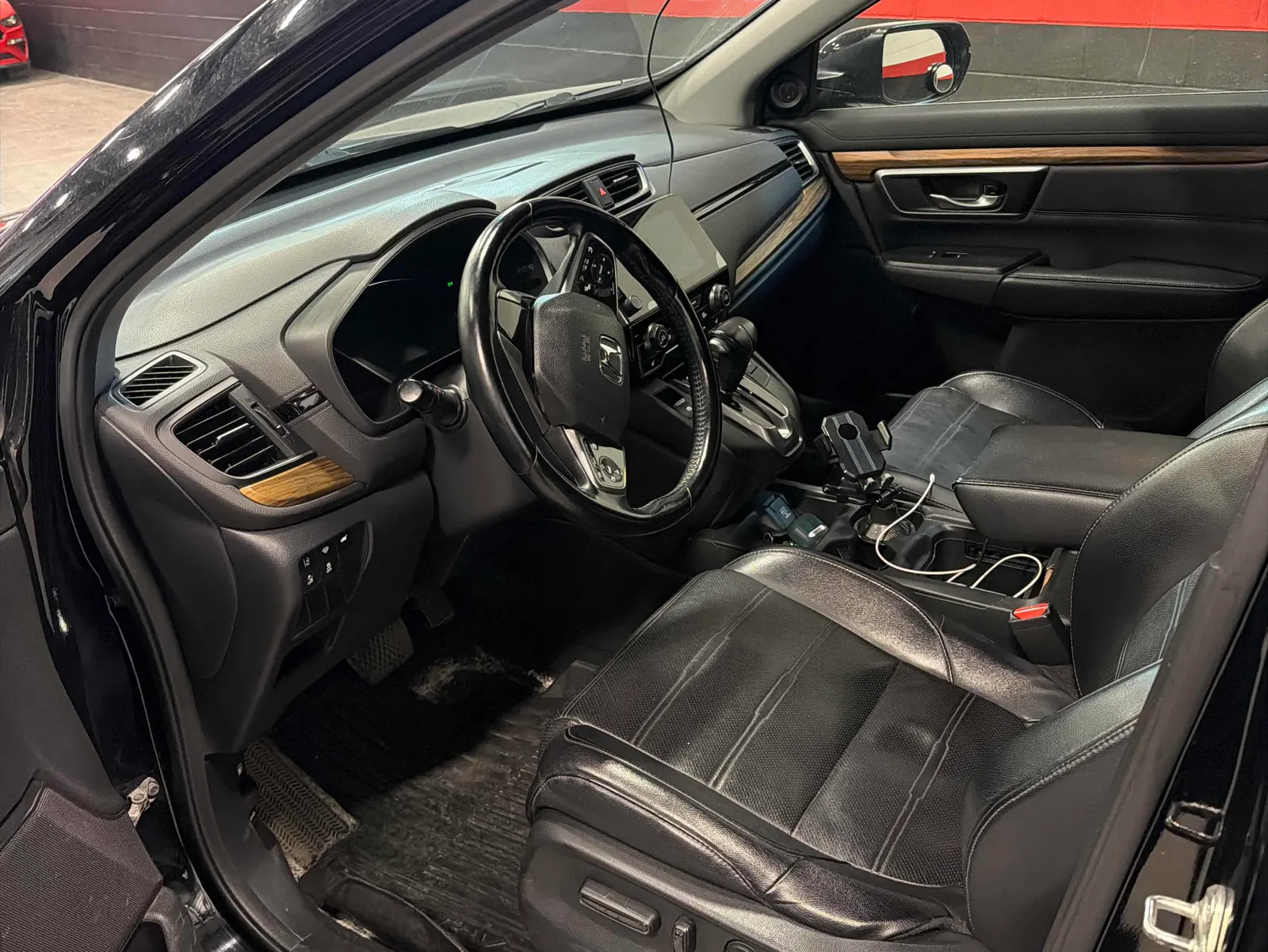 Interior driver side