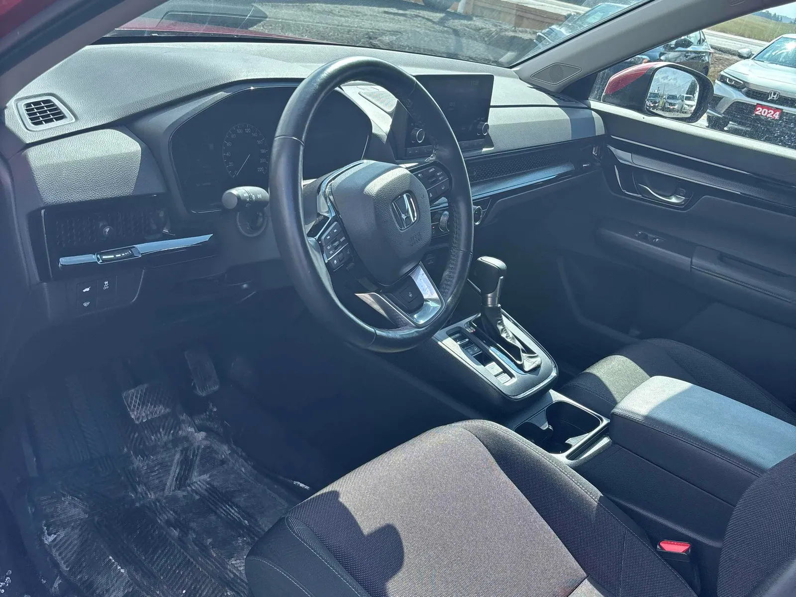 Interior driver side