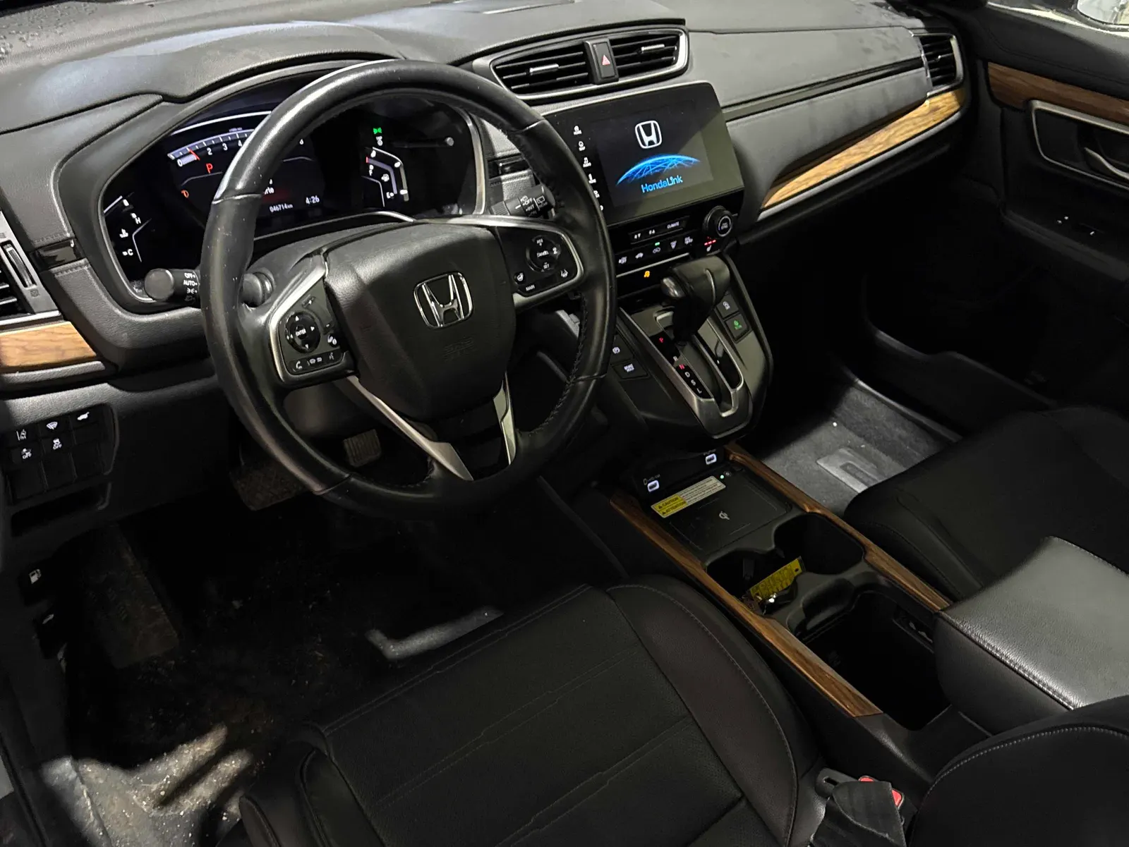 Interior driver side