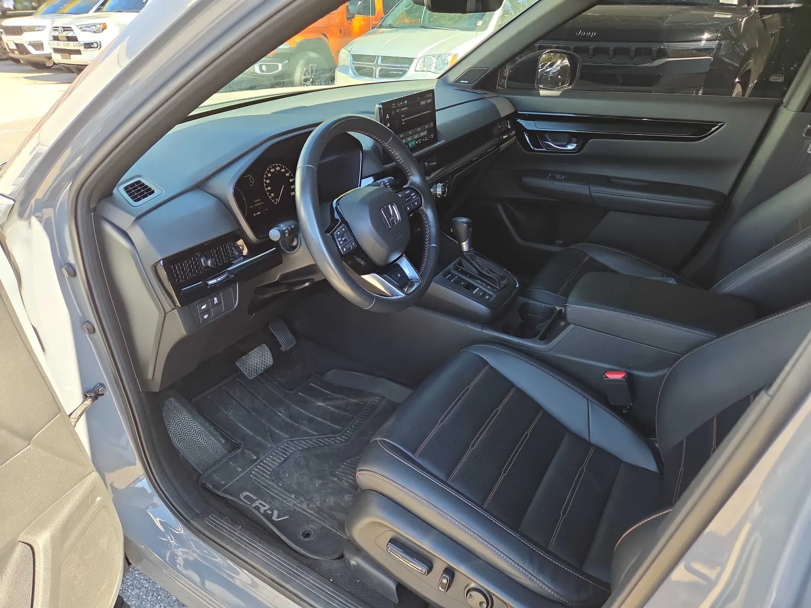 Interior driver side