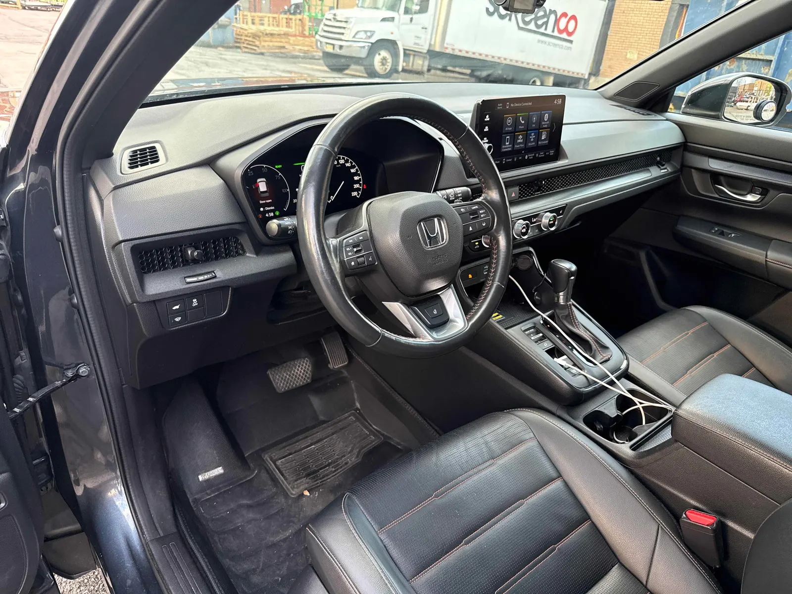 Interior driver side