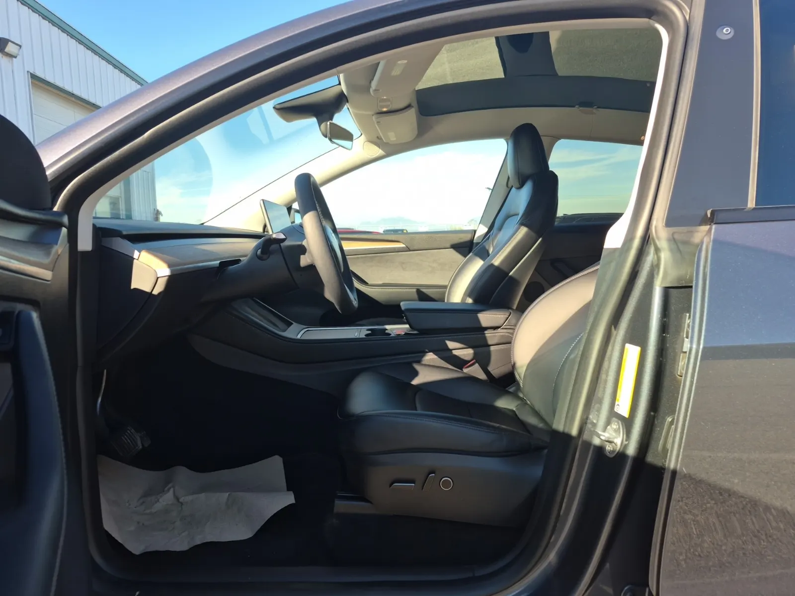Interior driver side