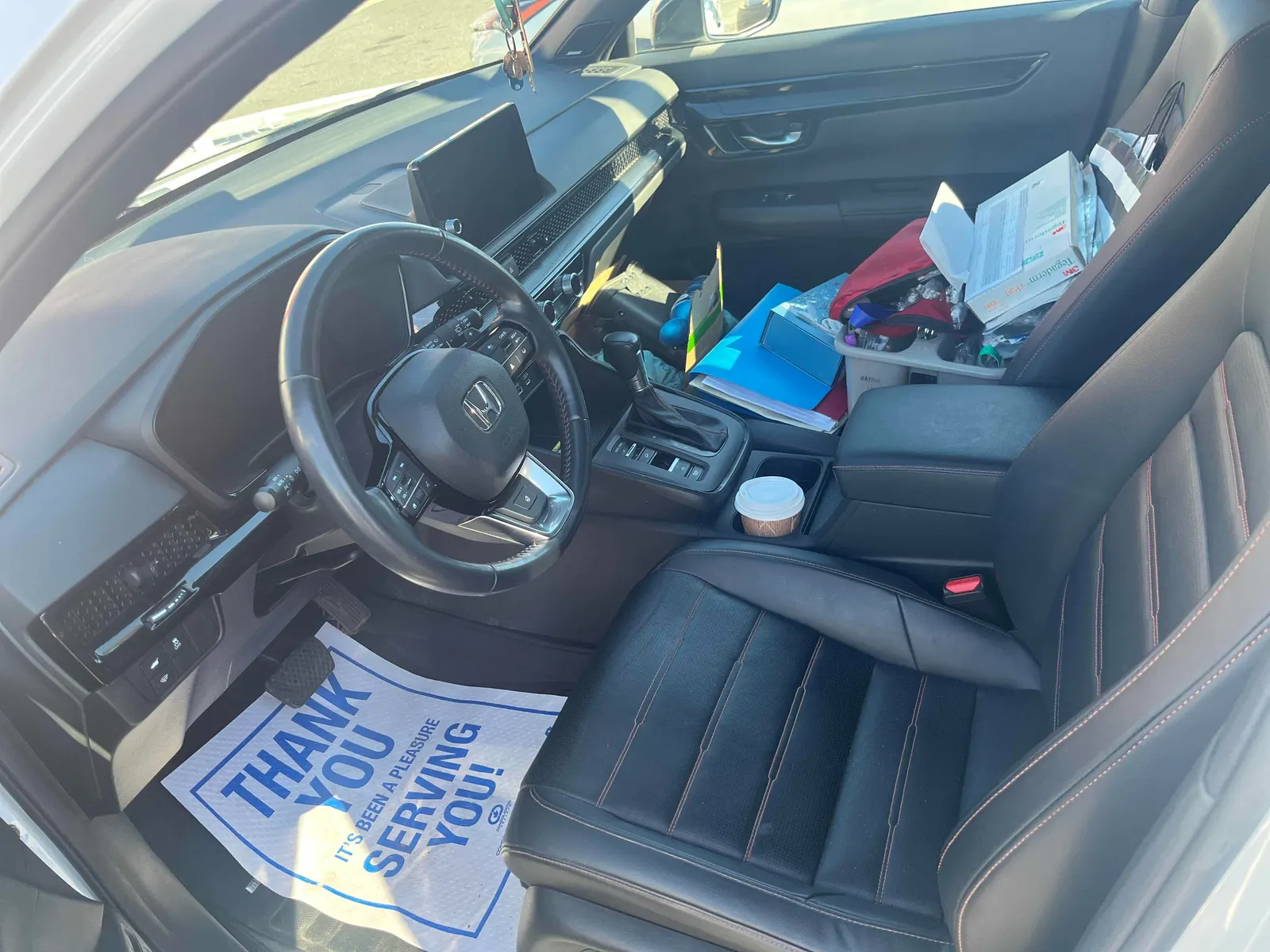 Interior driver side