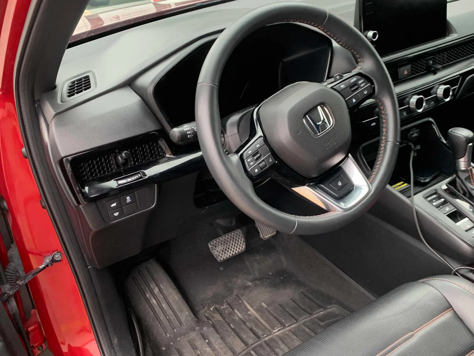 Interior driver side