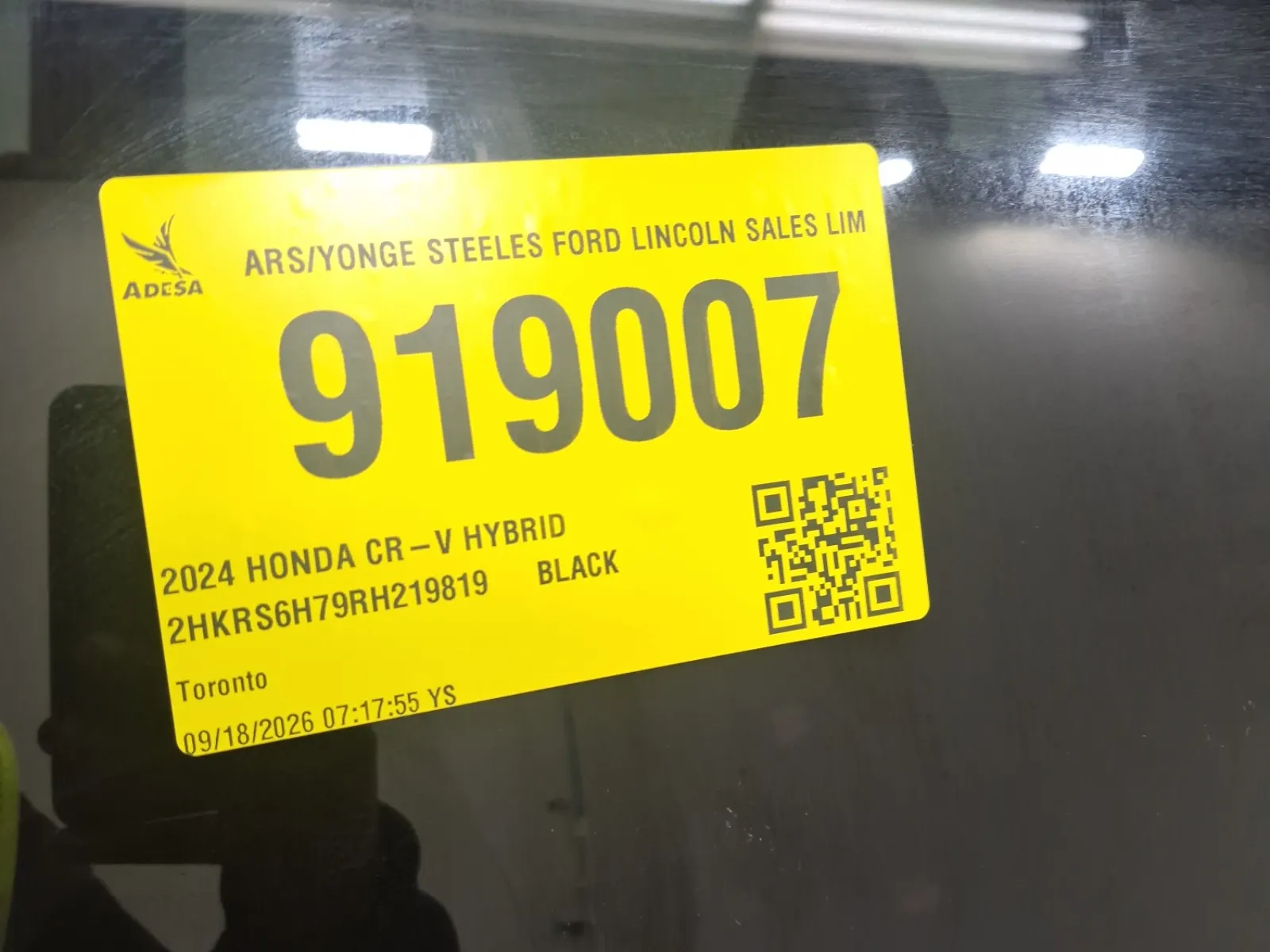 Inventory Label Photo
