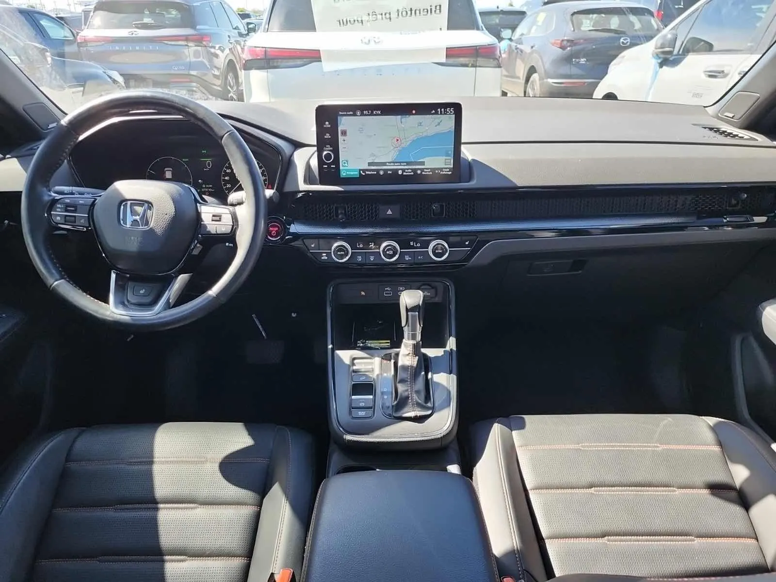 Interior driver side