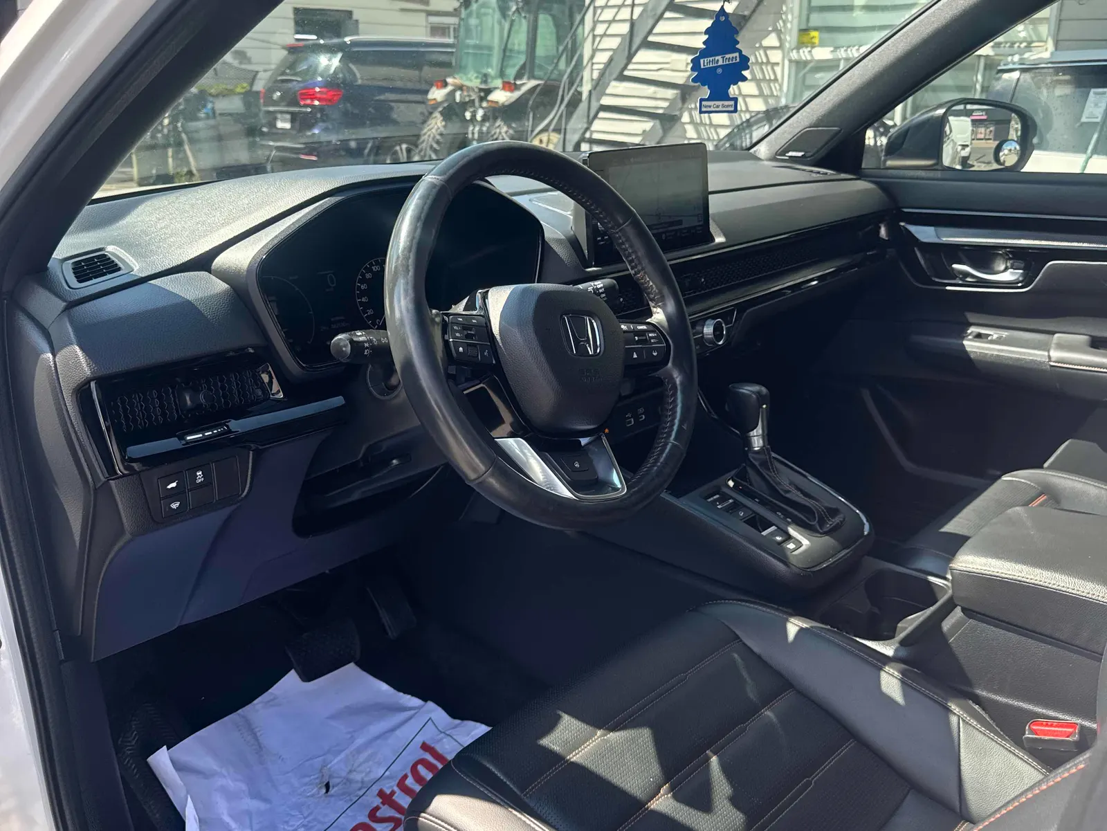 Interior driver side