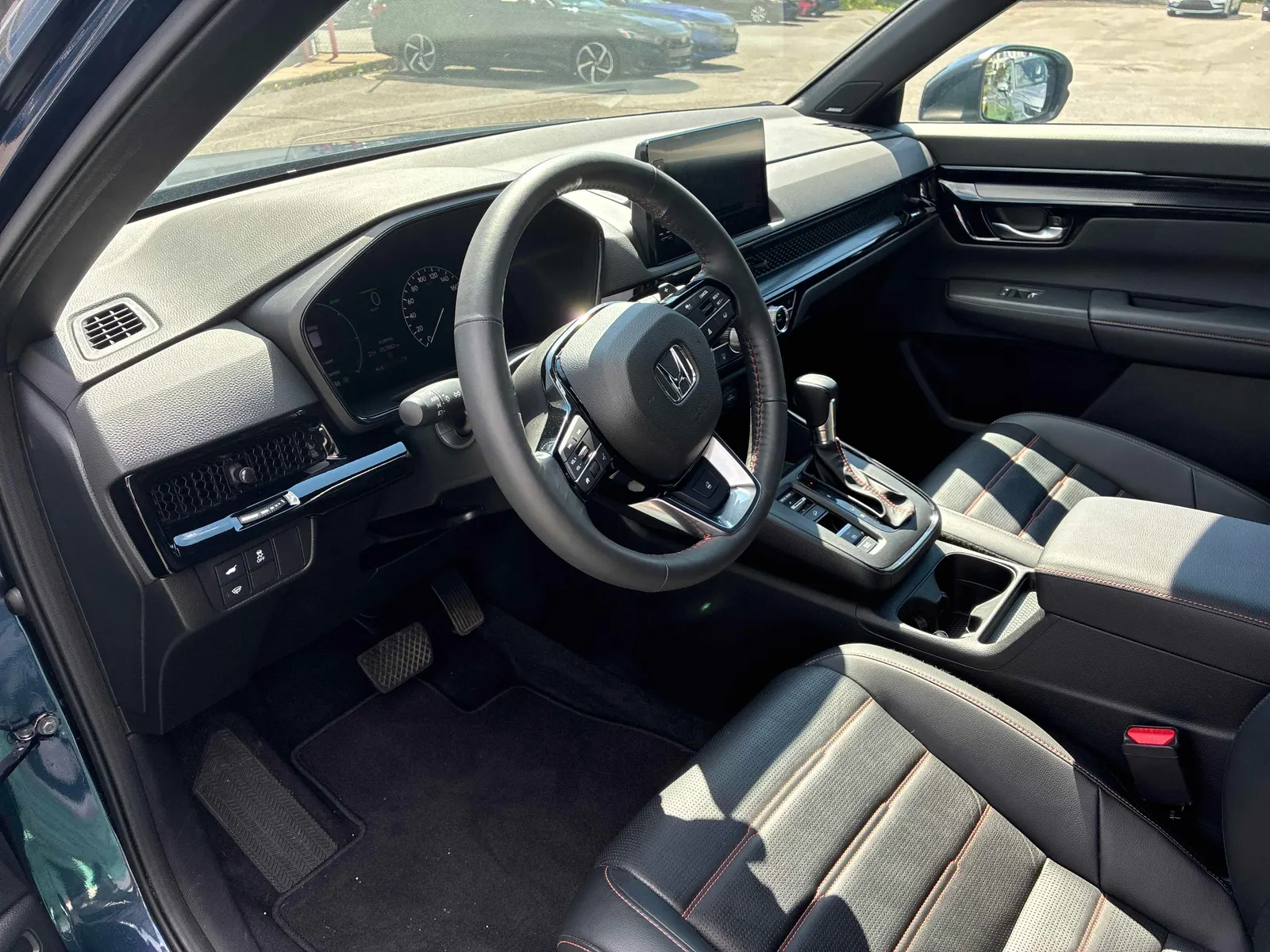 Interior driver side