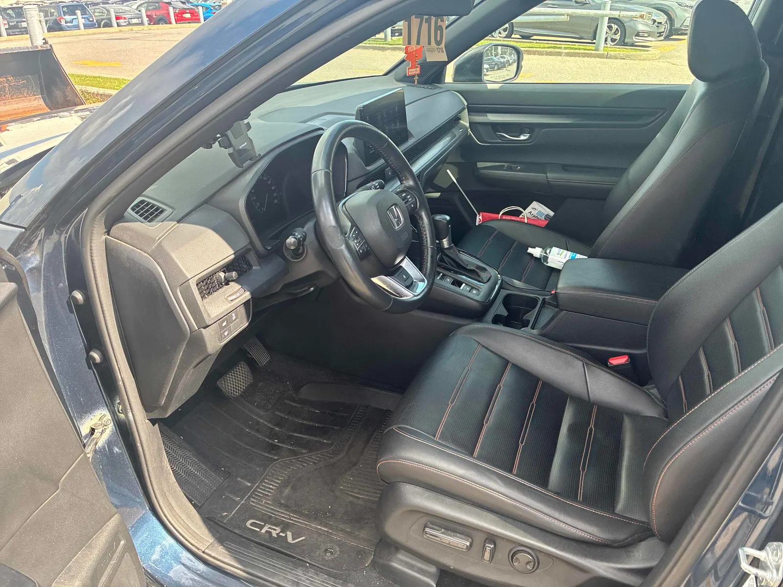 Interior driver side