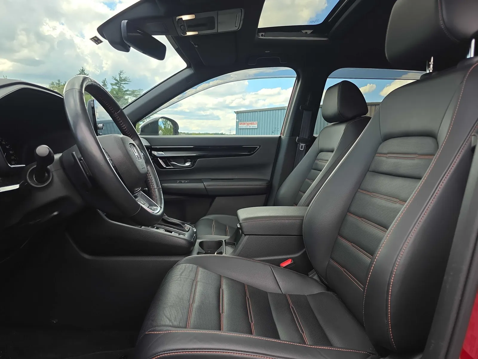 Interior driver side