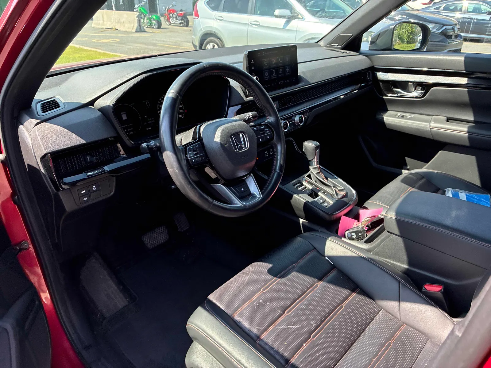 Interior driver side