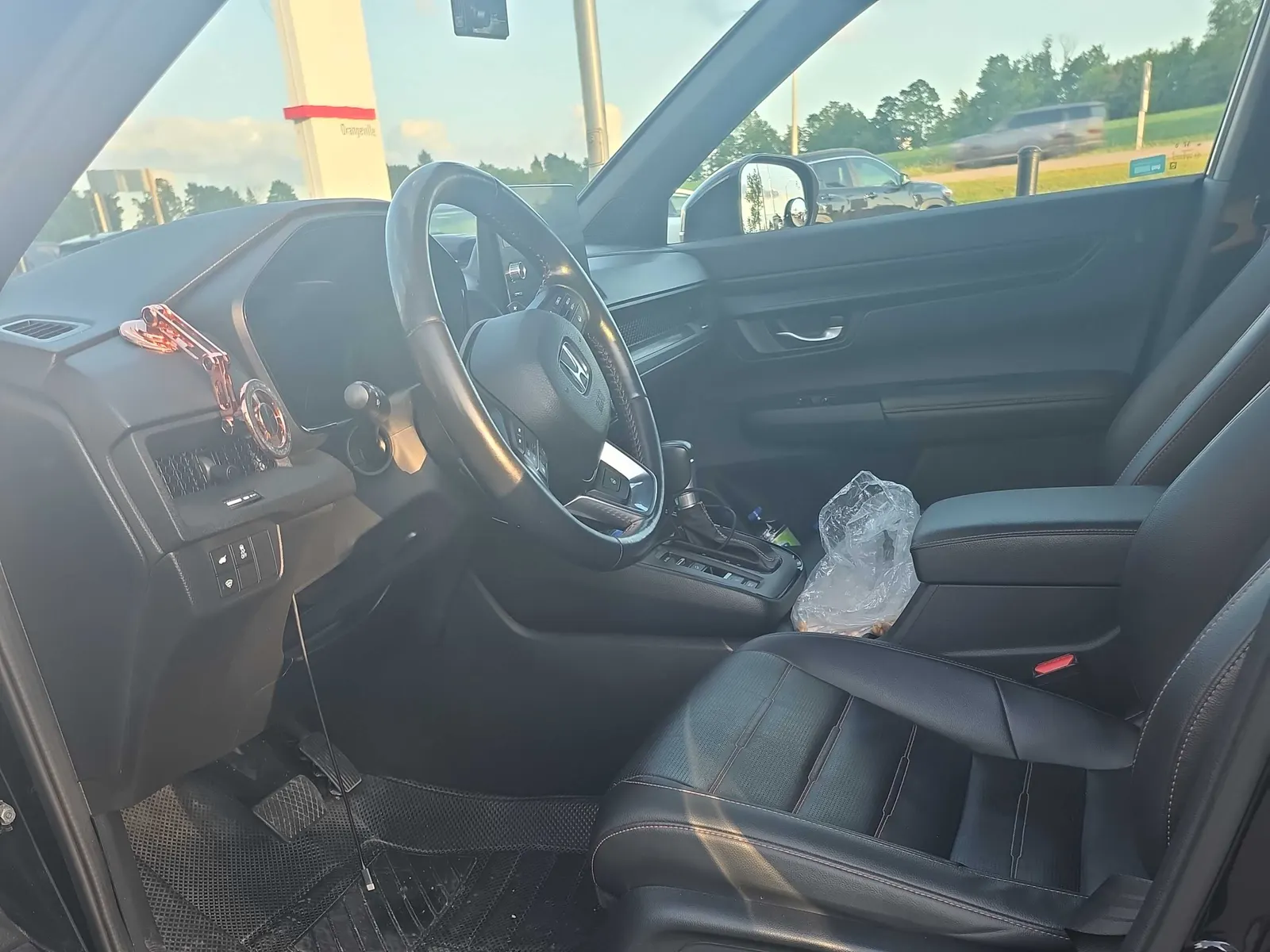 Interior driver side