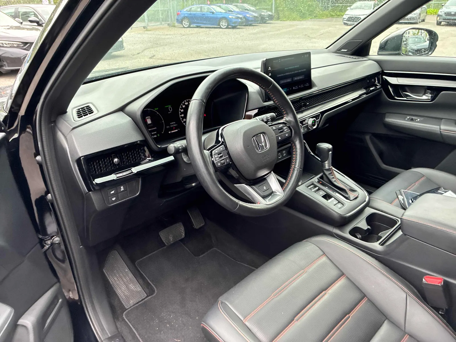 Interior driver side