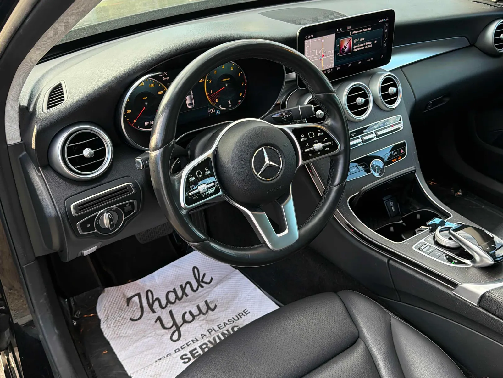 Interior driver side