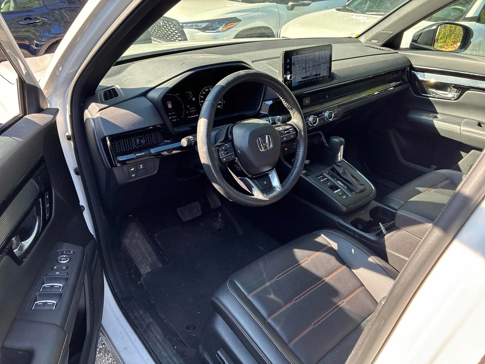 Interior driver side