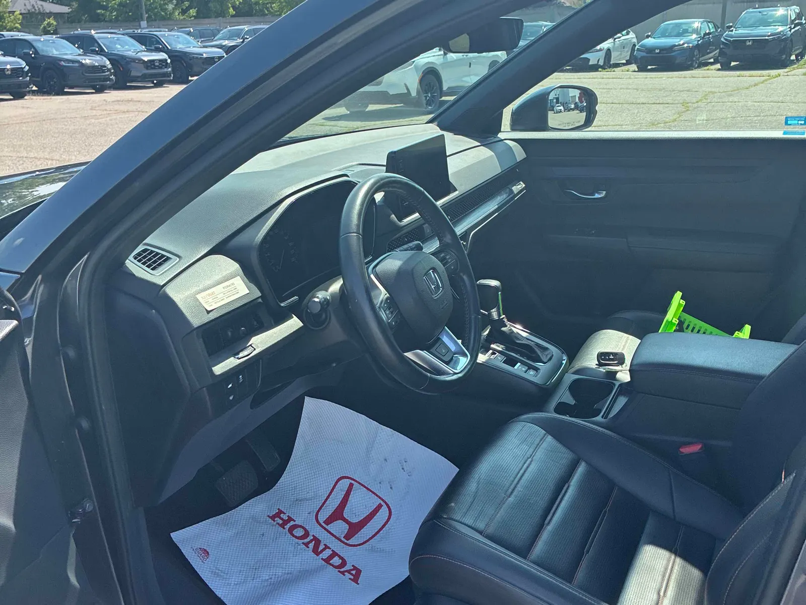 Interior driver side