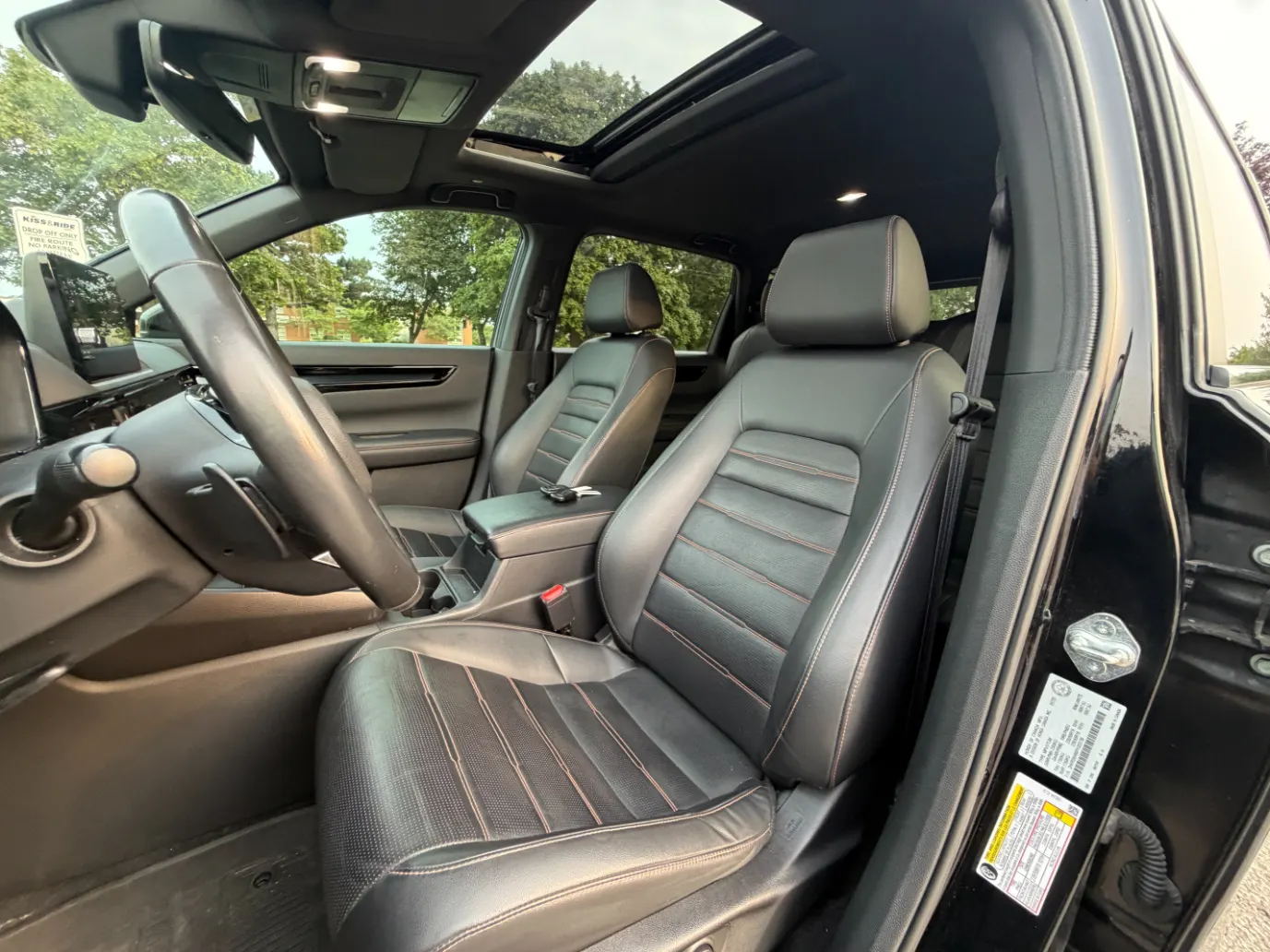 Interior driver side