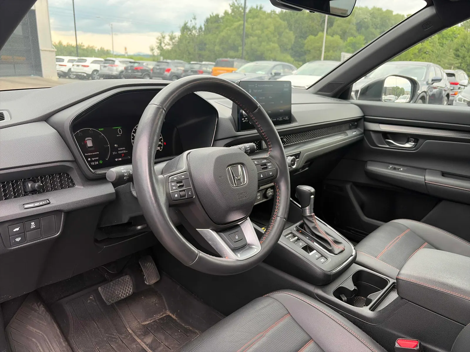 Interior driver side