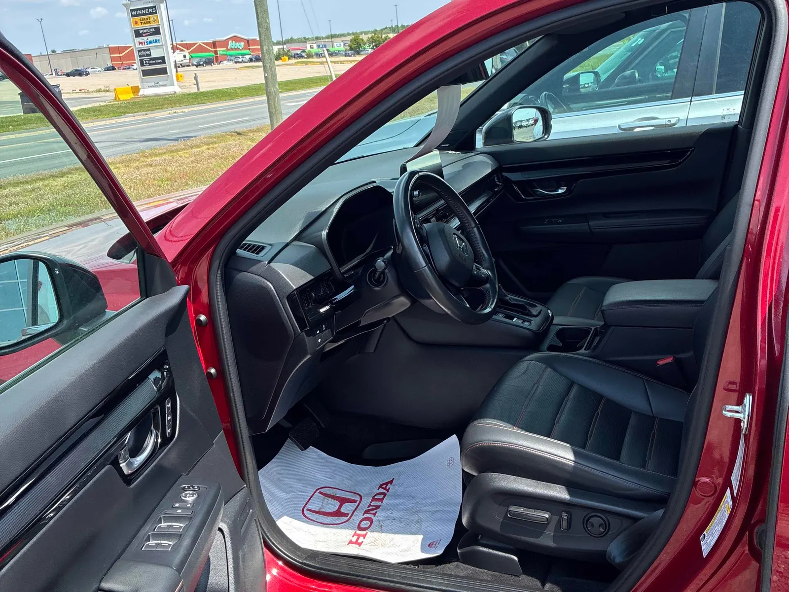 Interior driver side