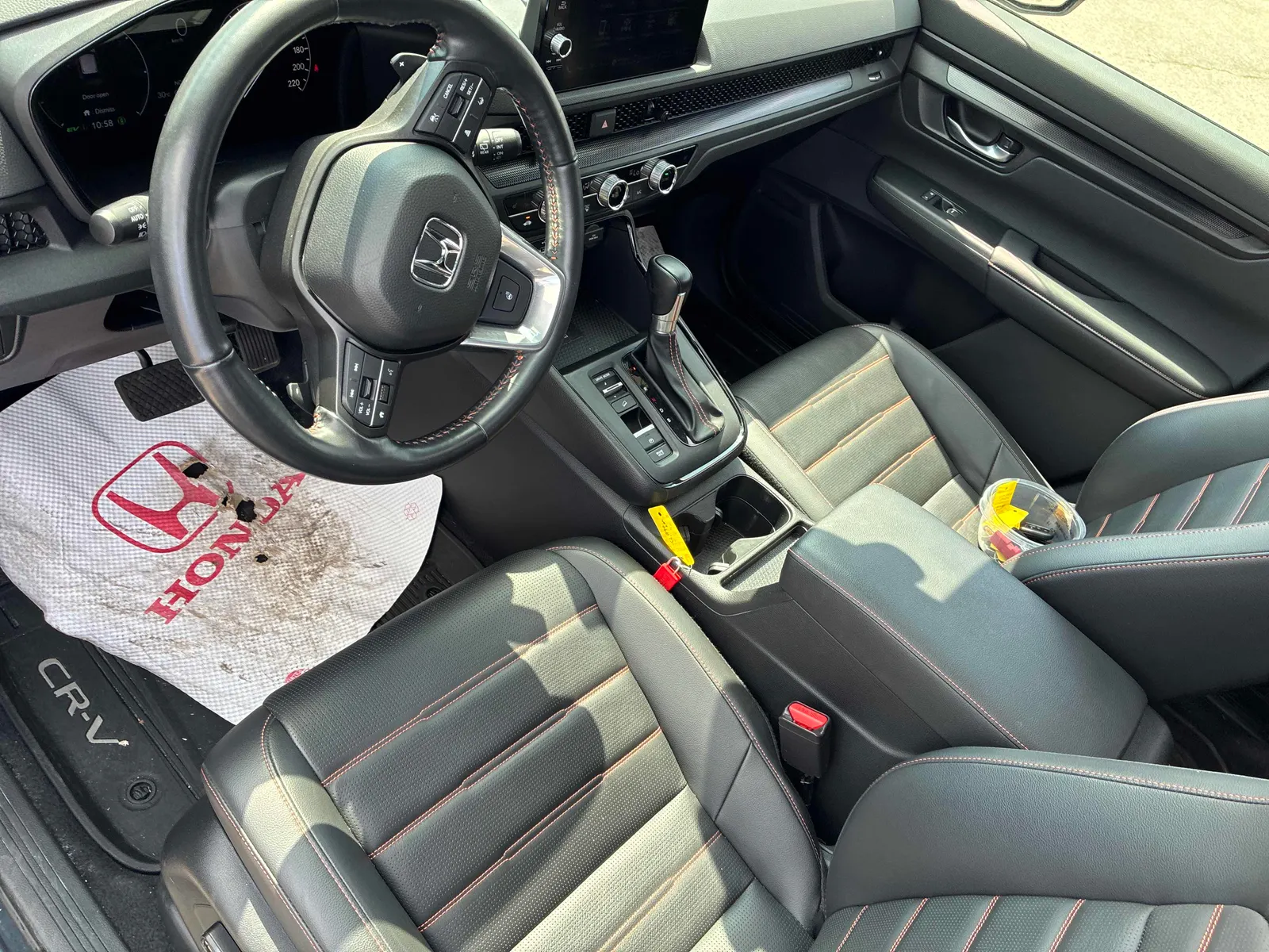 Interior driver side