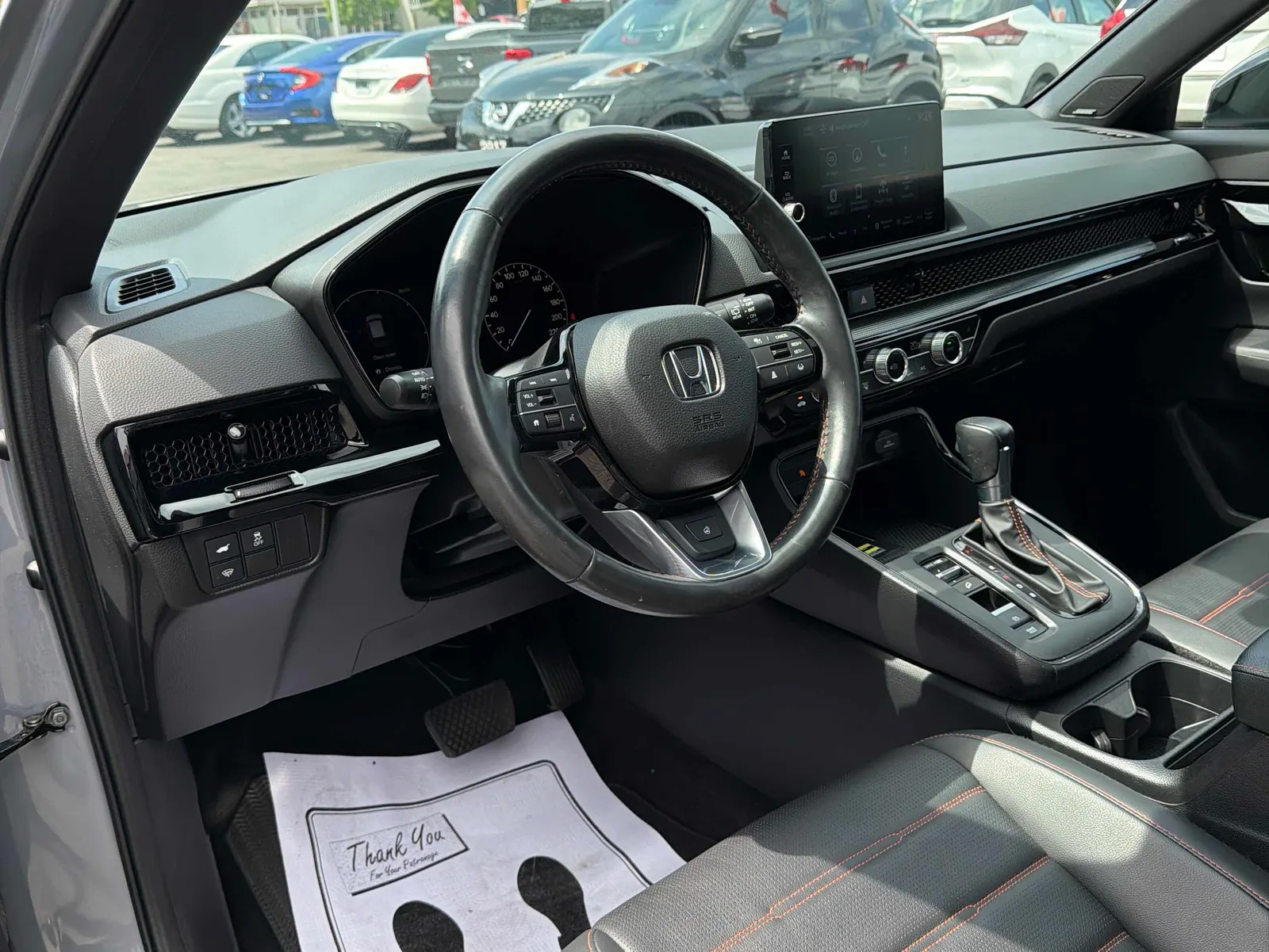 Interior driver side