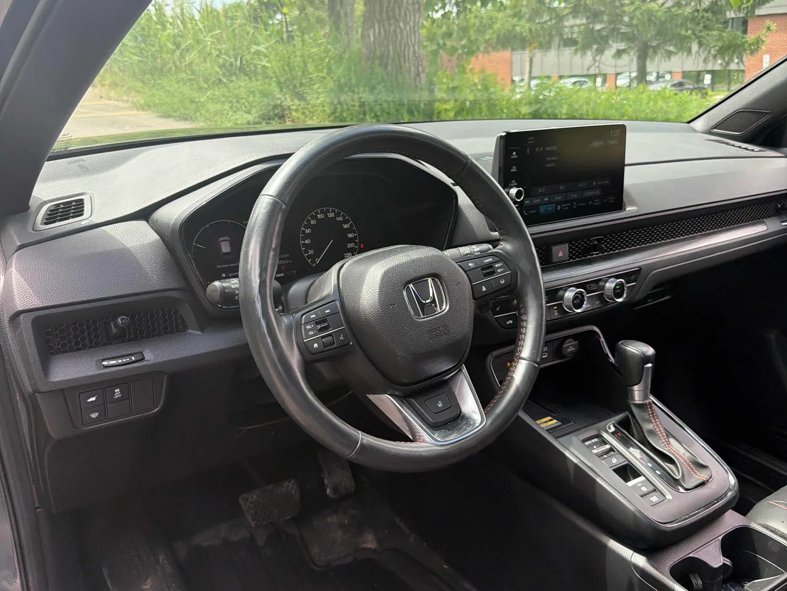 Interior driver side