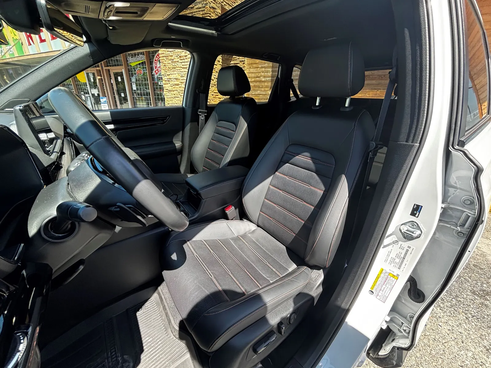 Interior driver side