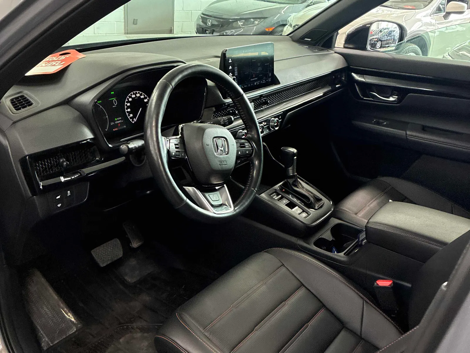 Interior driver side