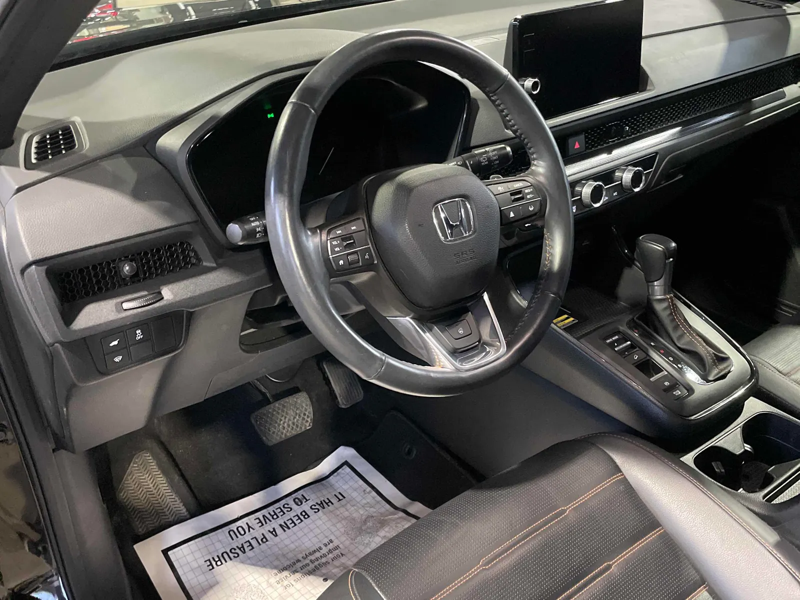 Interior driver side