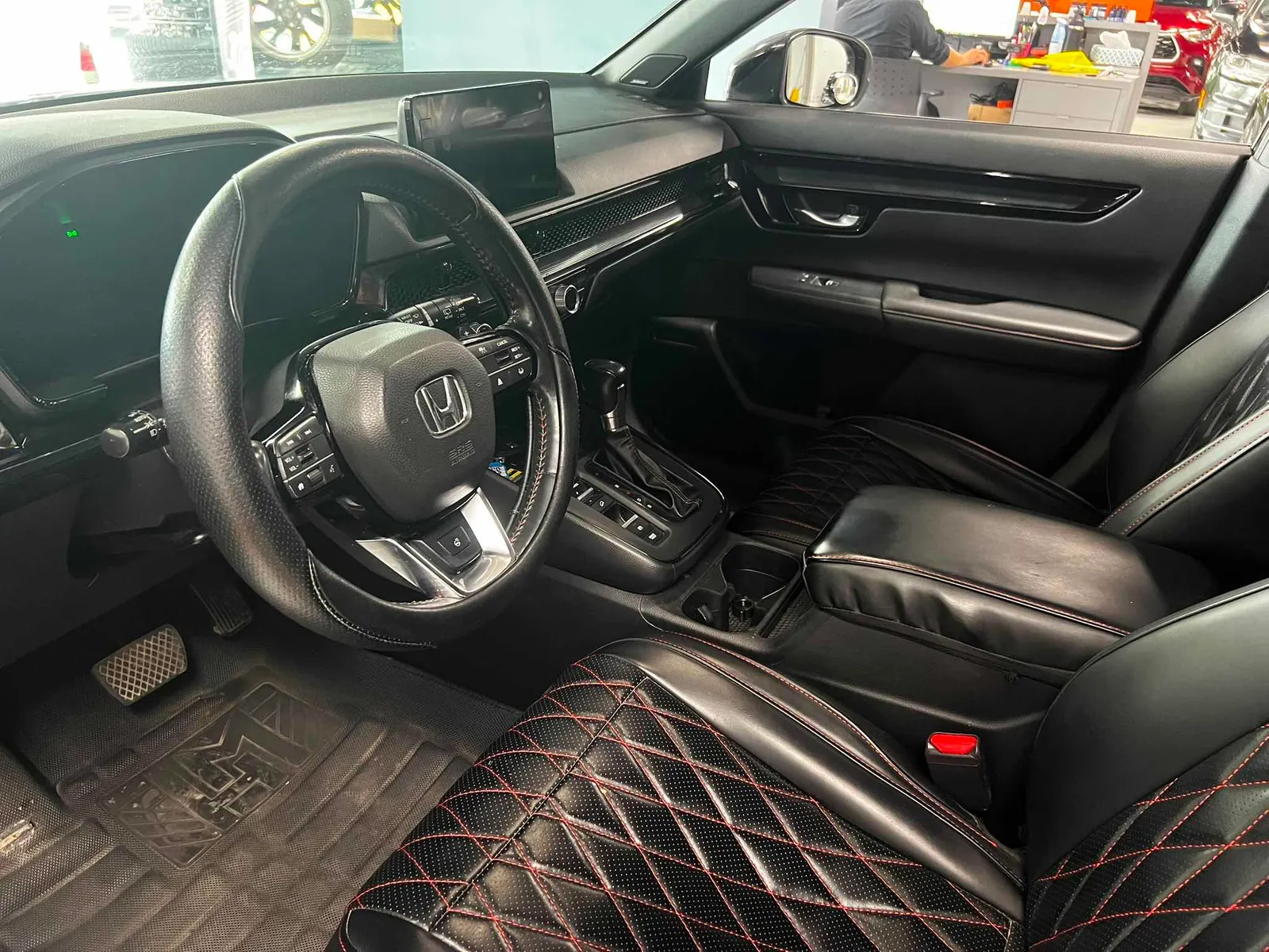Interior driver side