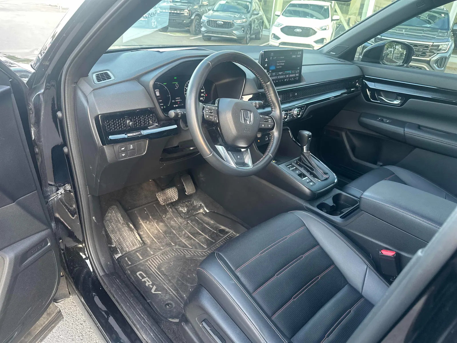 Interior driver side