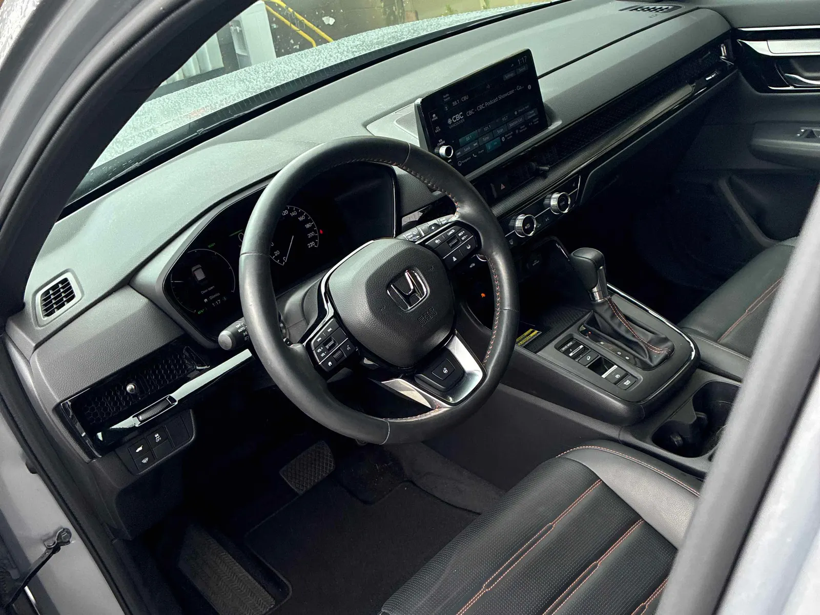 Interior driver side