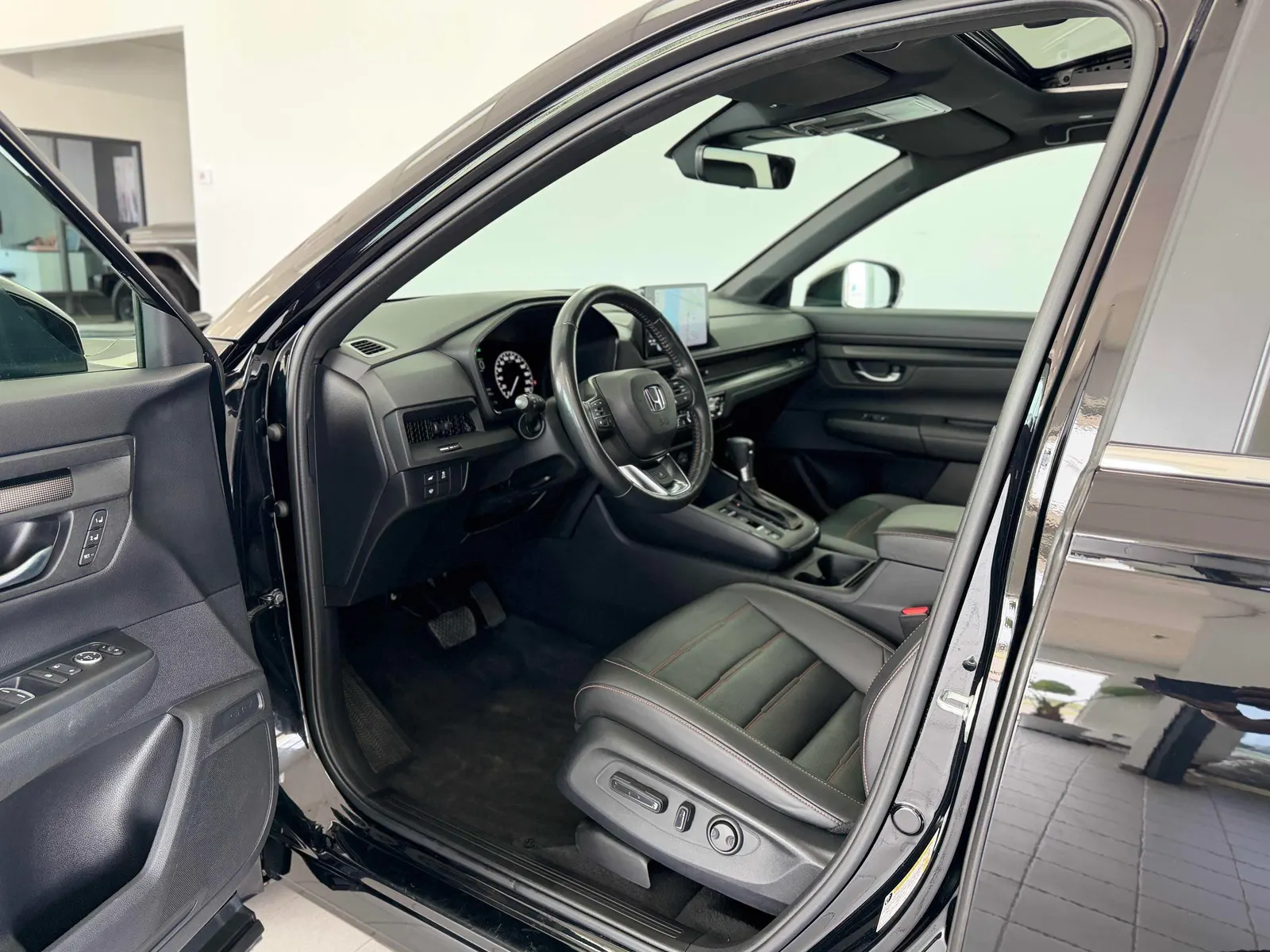 Interior driver side