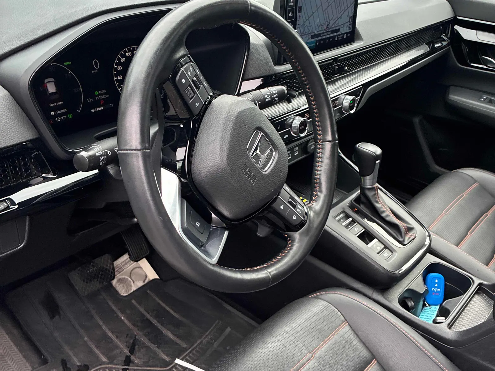 Interior driver side