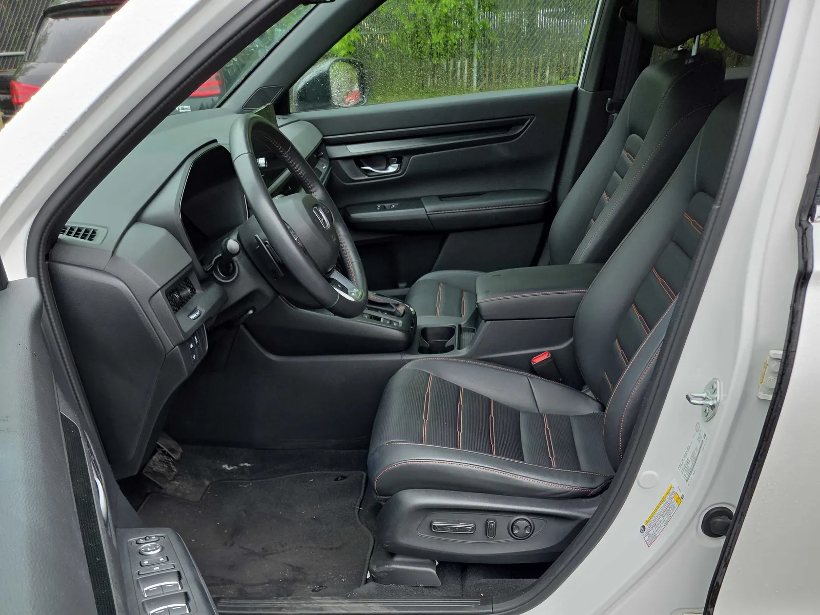 Interior driver side