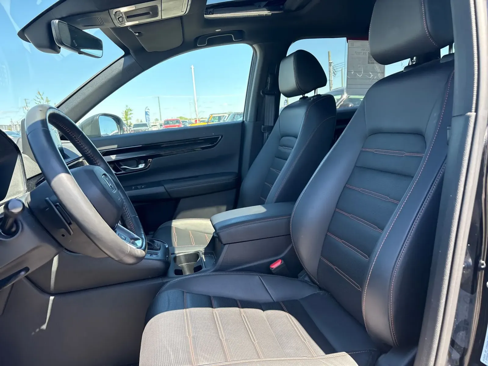 Interior driver side