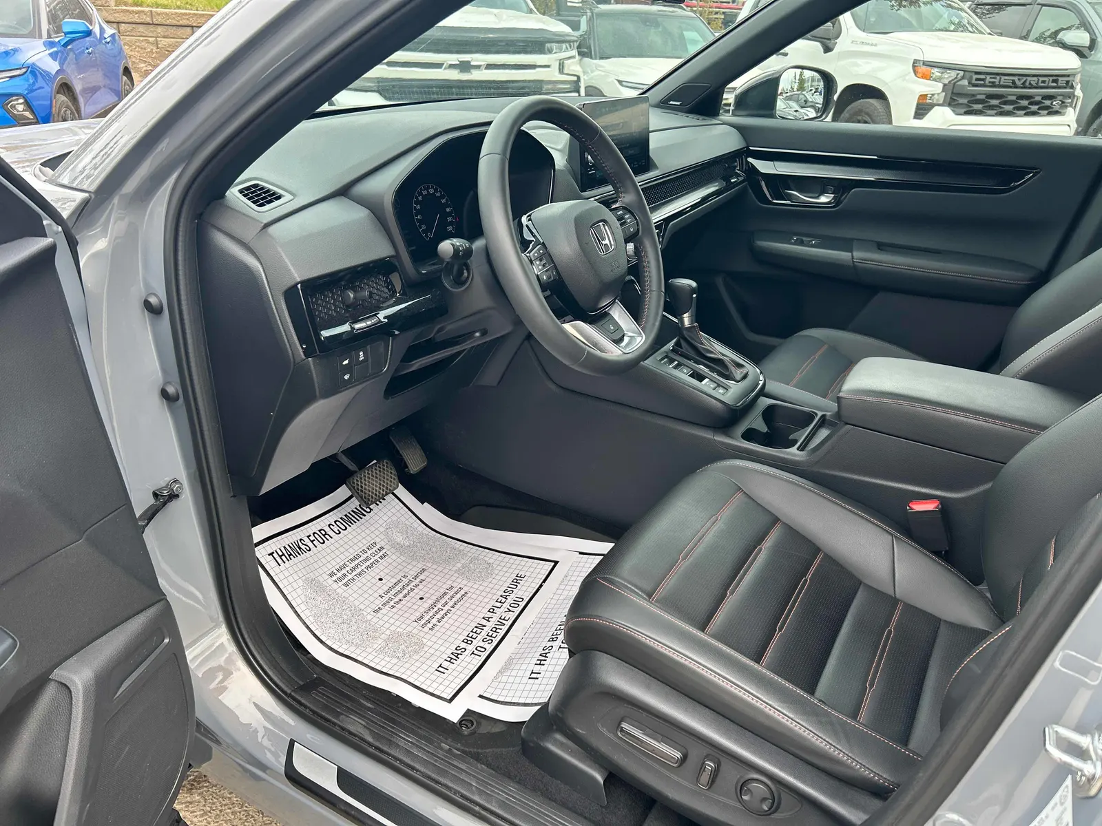 Interior driver side
