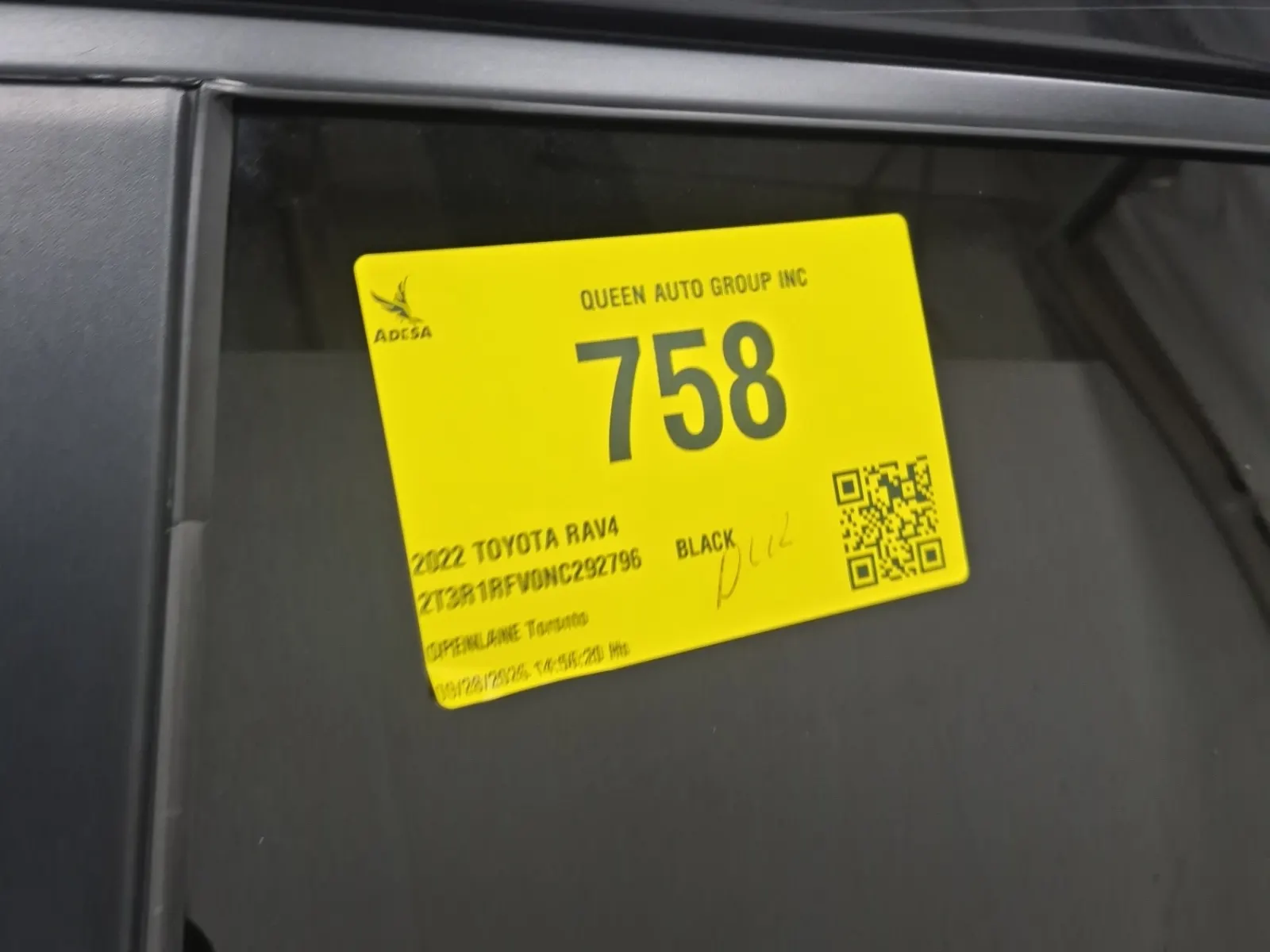 Inventory Label Photo