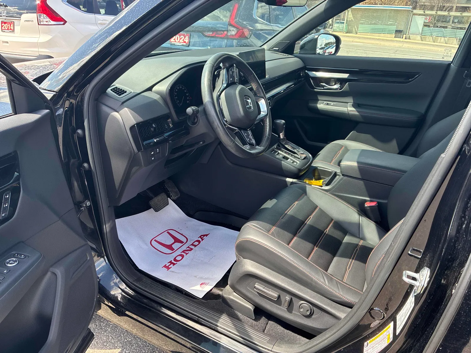 Interior driver side