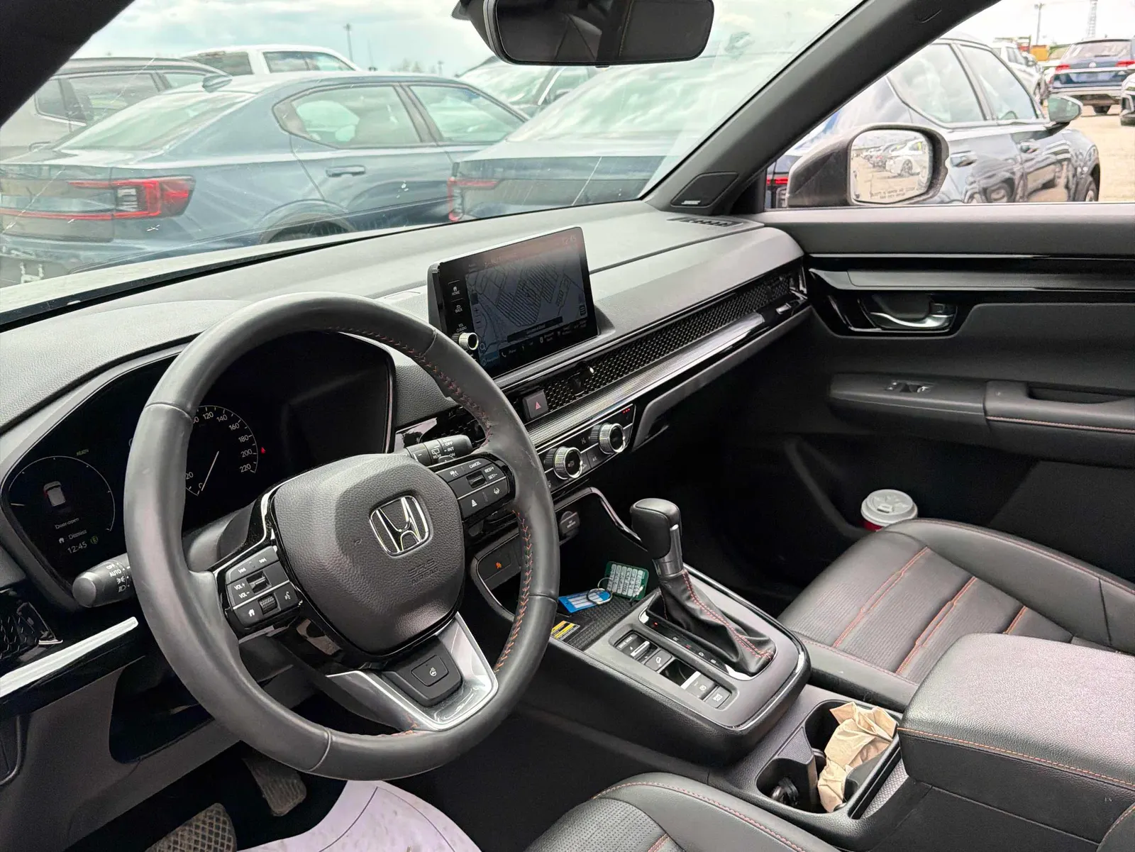 Interior driver side