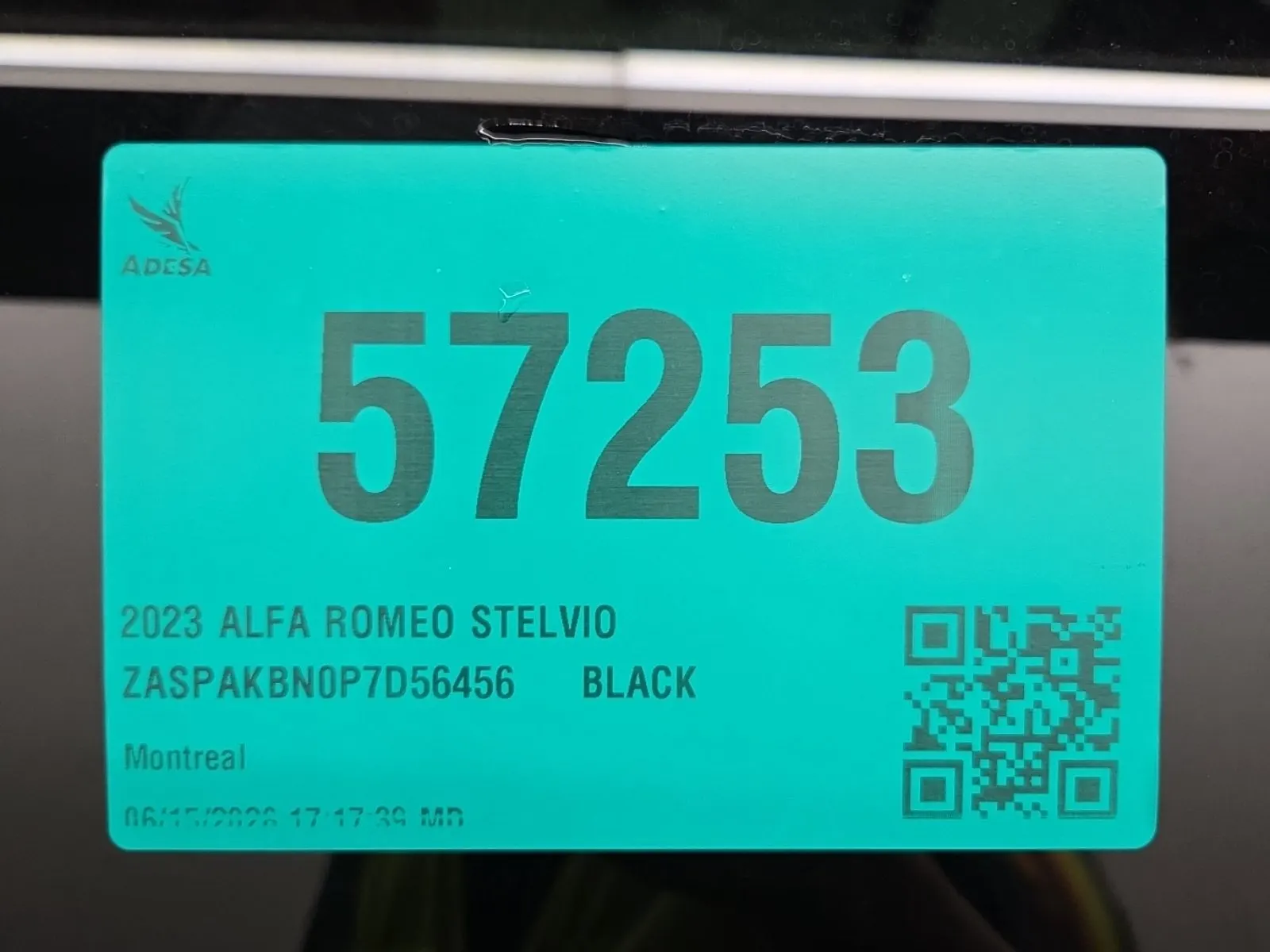 Inventory Label Photo