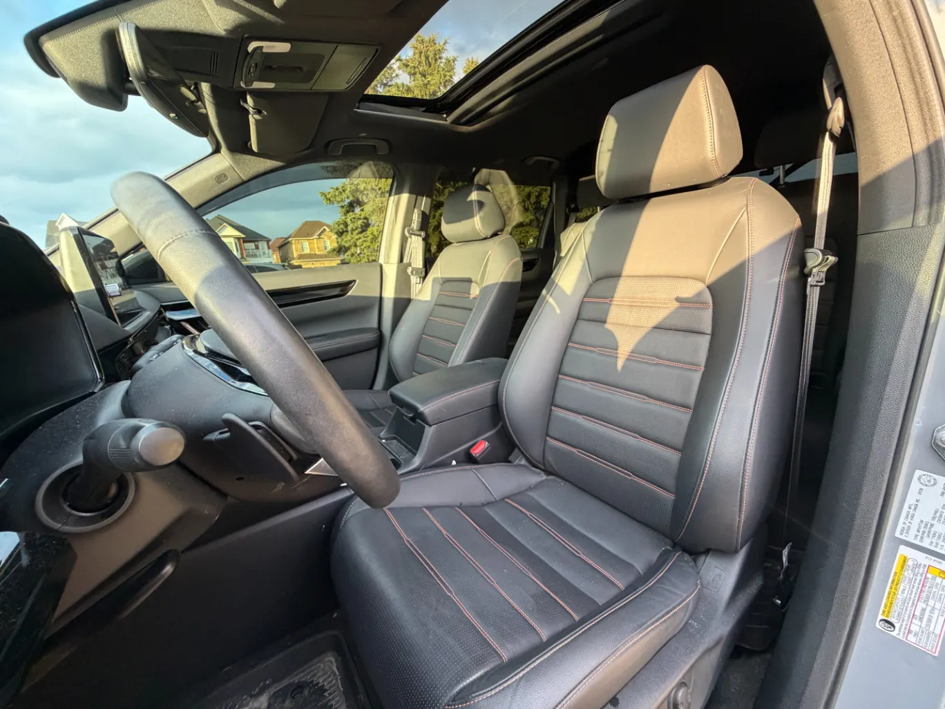 Interior driver side