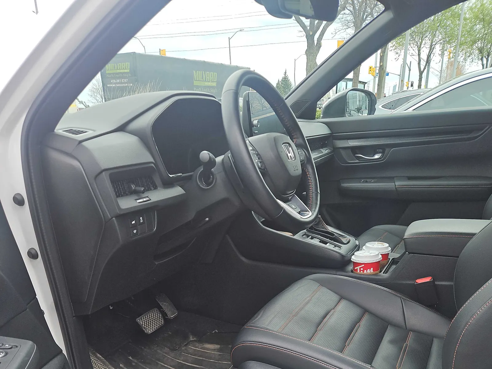 Interior driver side